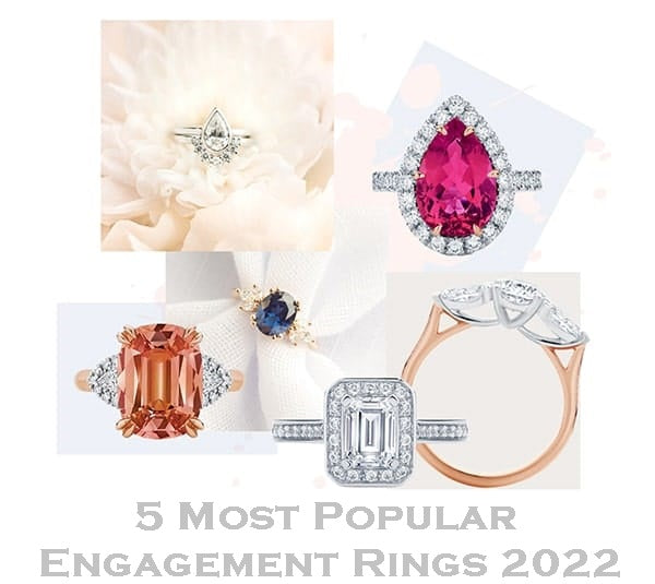 5 MOST POPULAR ENGAGEMENT RINGS 2022