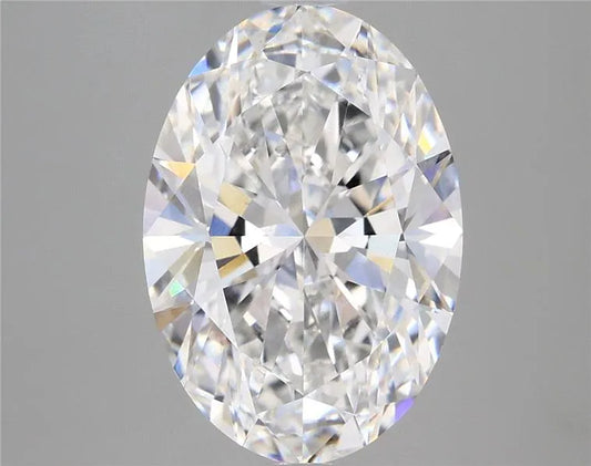 3.92ct Oval Lab Grown Diamond (Colour E, Clarity VVS2, IGI Certified)
