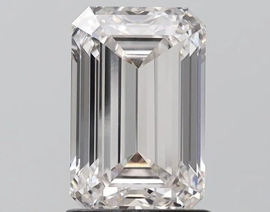 1.76ct Emerald Lab Grown Diamond (Colour H, Clarity VVS2, IGI Certified)