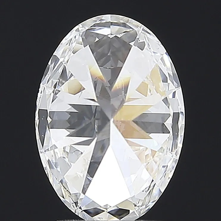 3.02ct Oval Lab Grown Diamond (Colour E, Clarity VS2, IGI Certified)