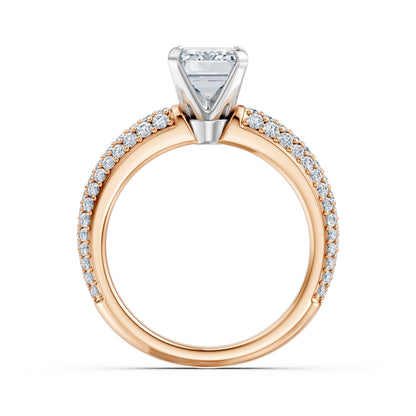 Valentina-Emerald 3 Row Solitaire