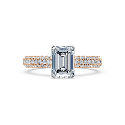Valentina-Emerald 3 Row Solitaire