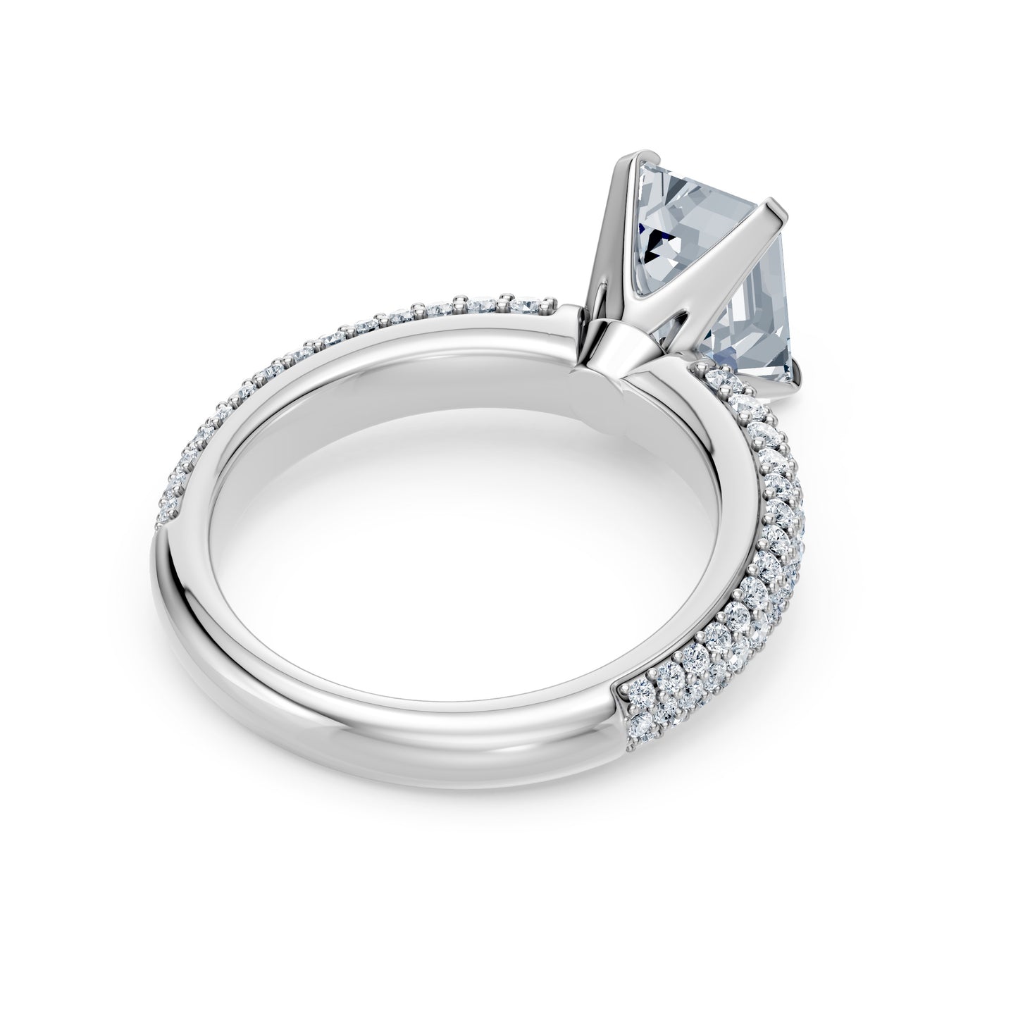 Valentina-Emerald 3 Row Solitaire