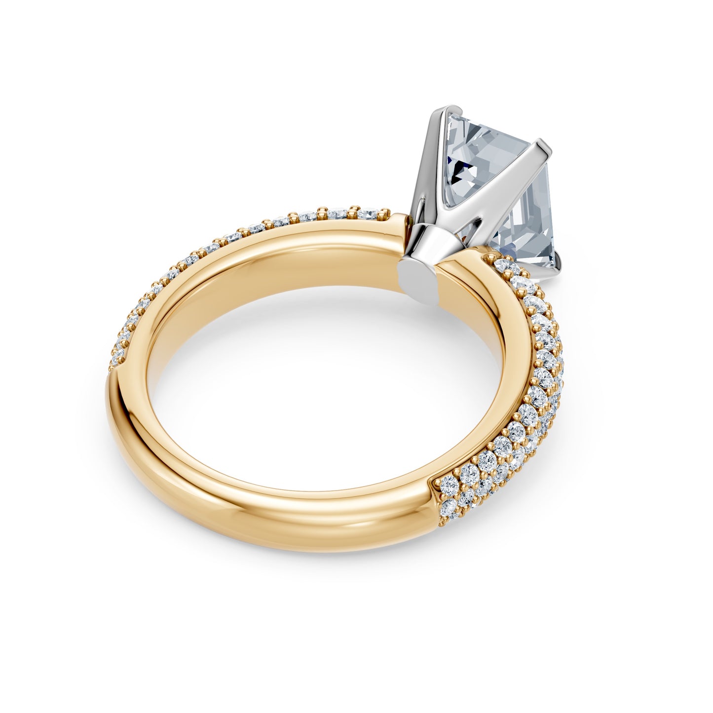 Valentina-Emerald 3 Row Solitaire