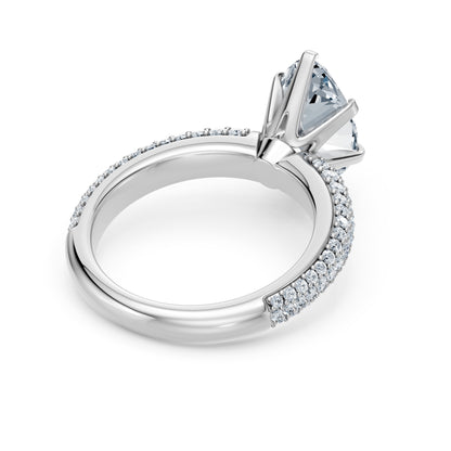 Valentina-Marquise 3 Row Solitaire