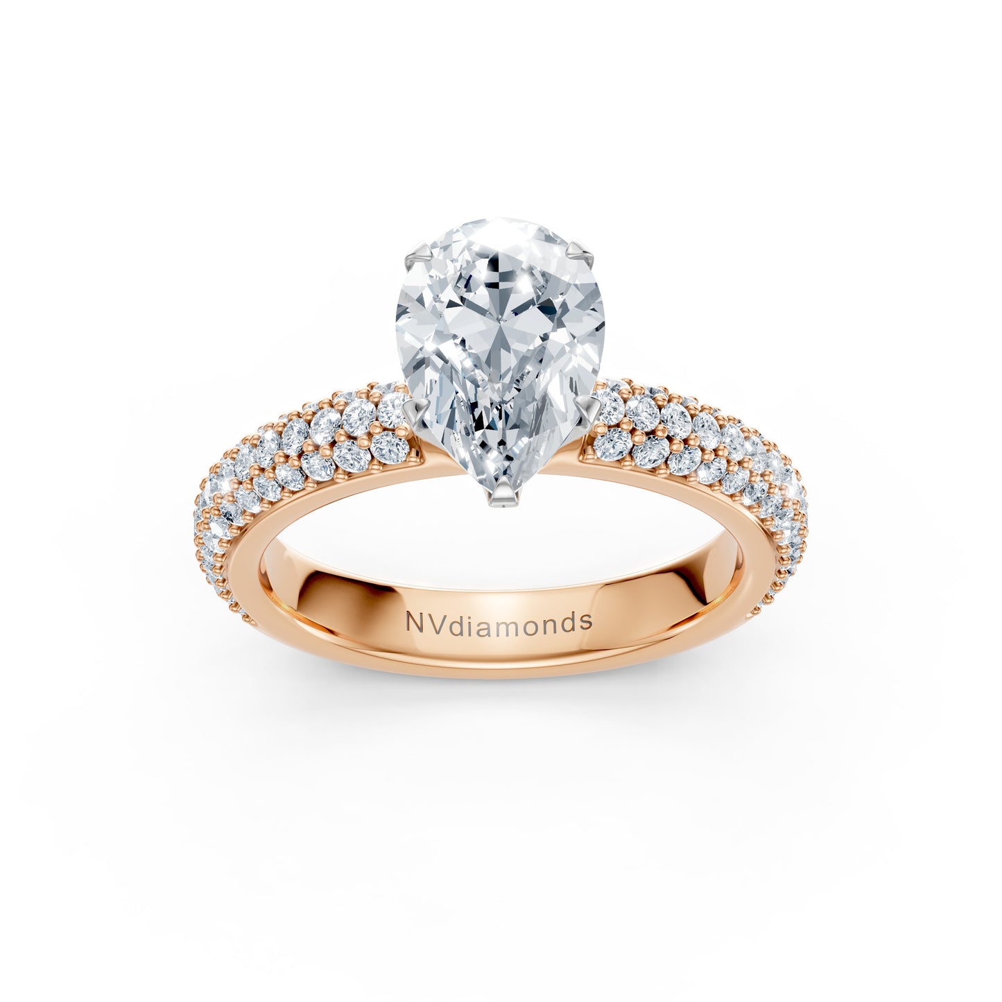Valentina-Pear 3 Row Solitaire