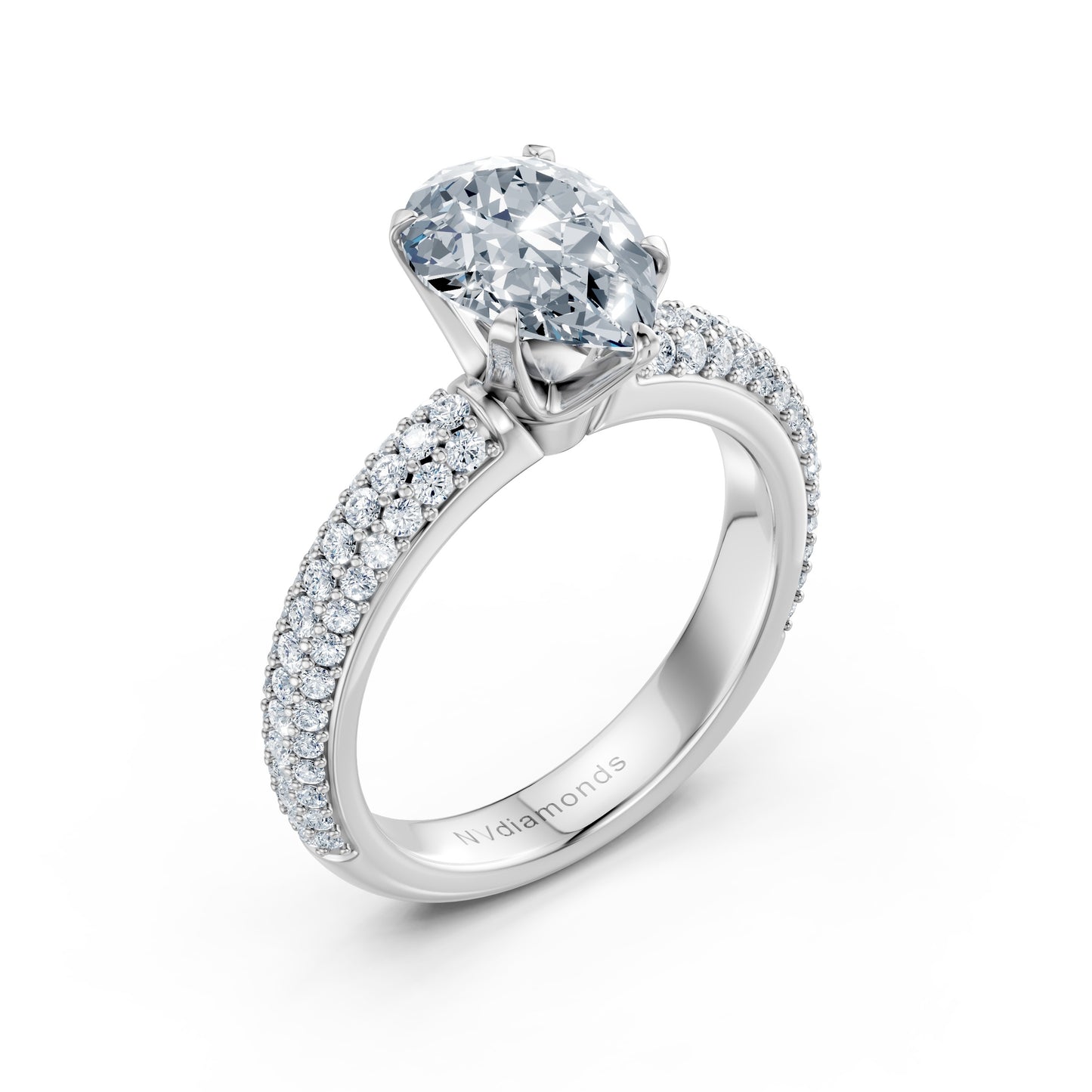 Valentina-Pear 3 Row Solitaire