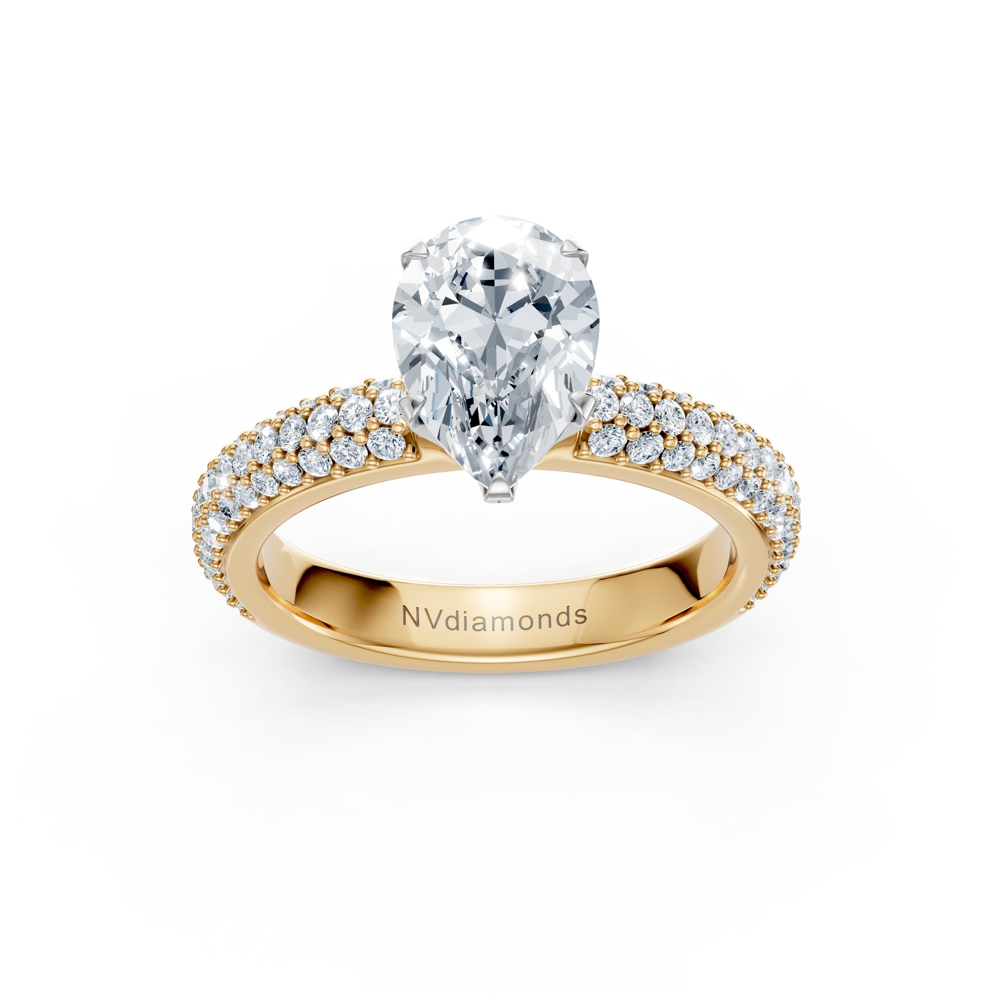 Valentina-Pear 3 Row Solitaire