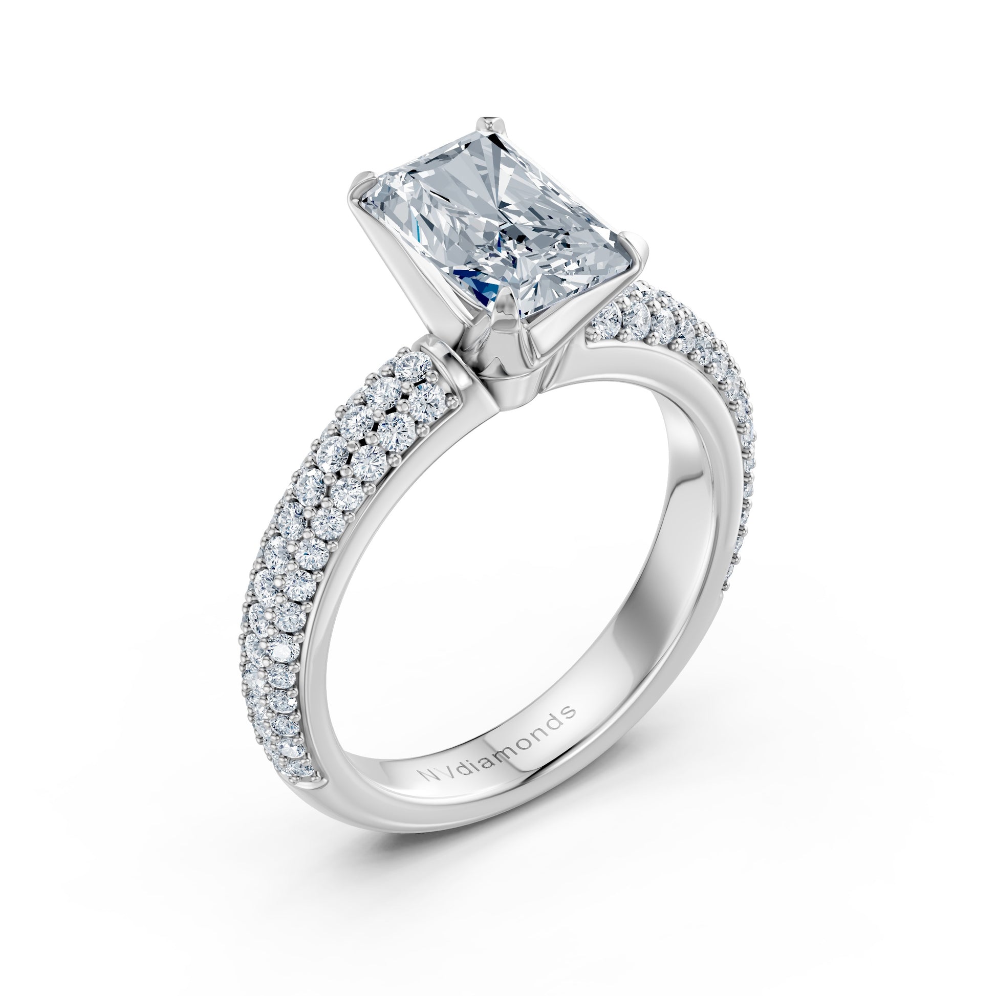 Valentina-Radiant 3 Row Solitaire