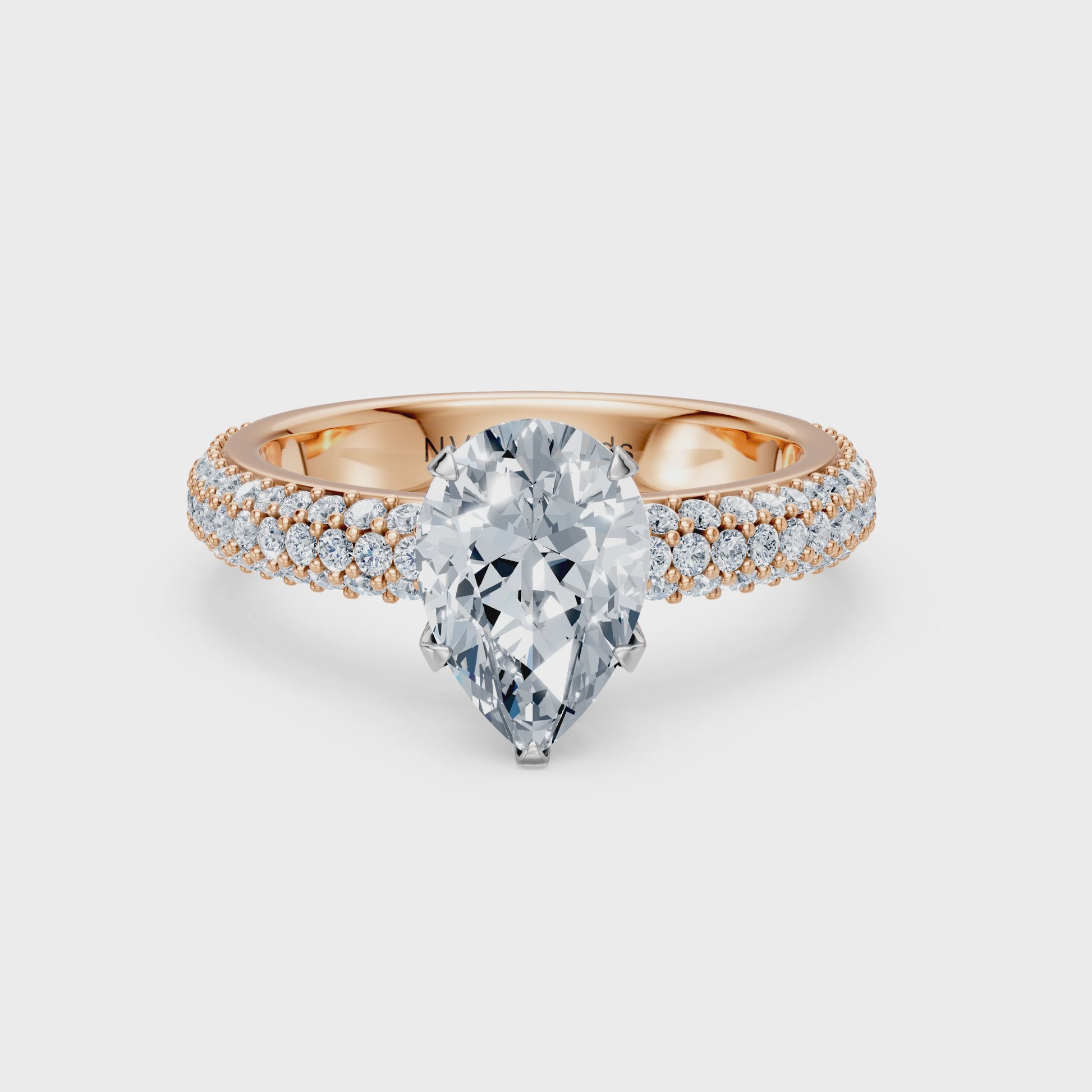 Valentina-Pear 3 Row Solitaire
