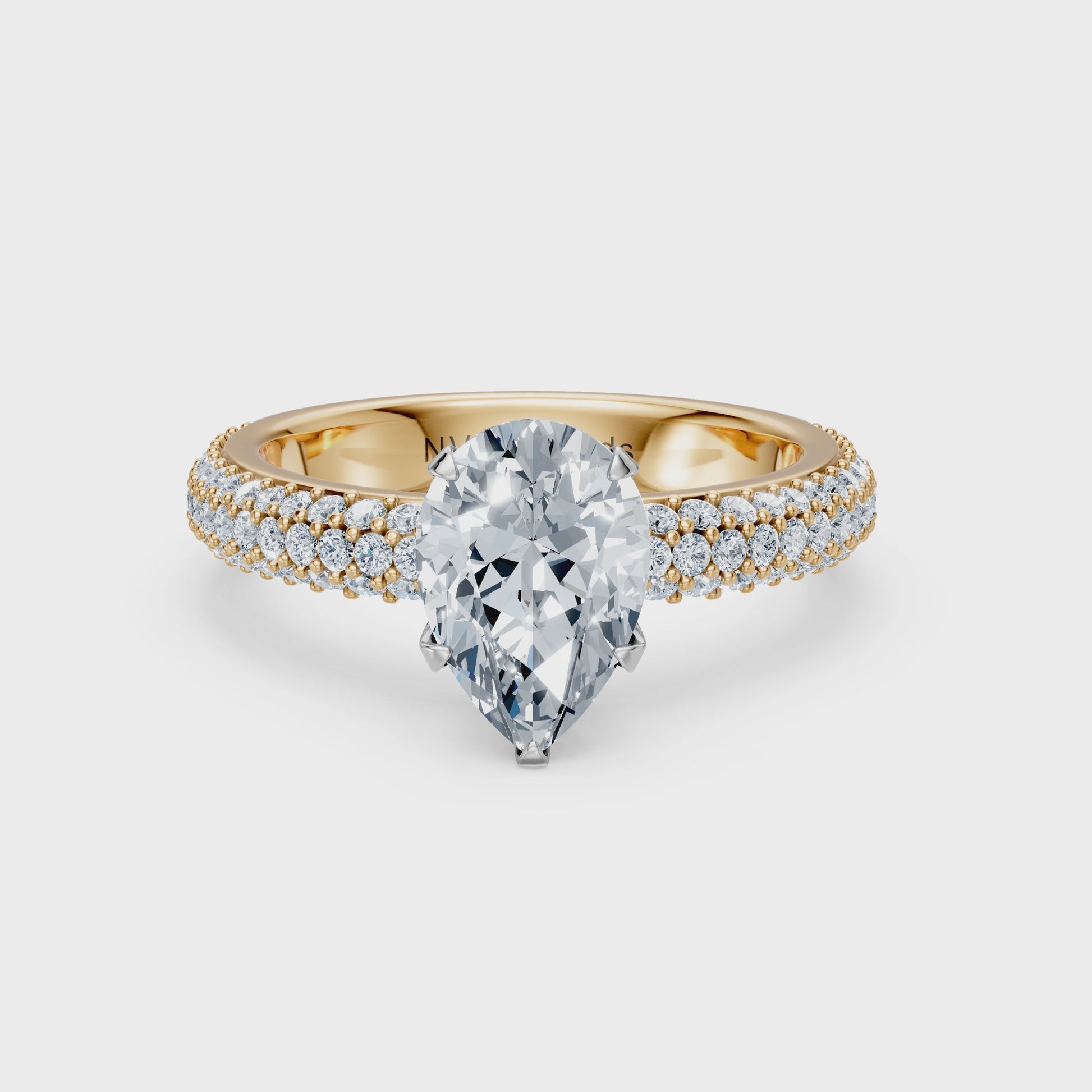 Valentina-Pear 3 Row Solitaire