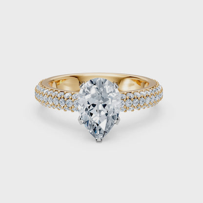 Valentina-Pear 3 Row Solitaire