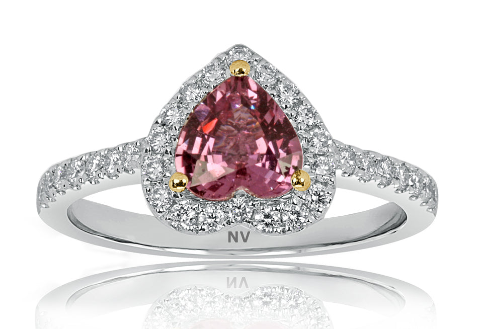 Pink Sapphire Ring R1057