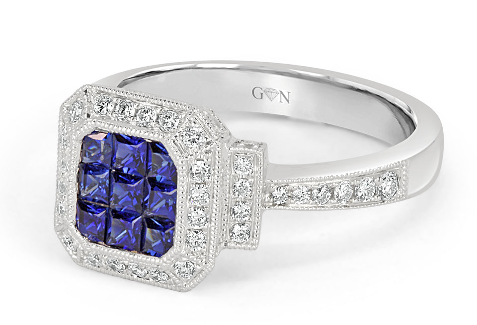 Ceylon Sapphire Ring R1029