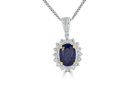 Sapphire Pendant DP304