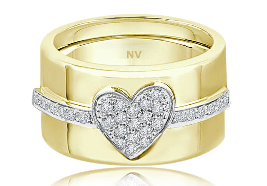 Gold Diamond Ring MUL007