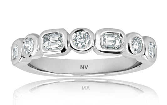 White Gold Ring R1048