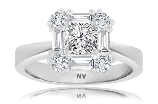 Halo Engagement Ring R1061