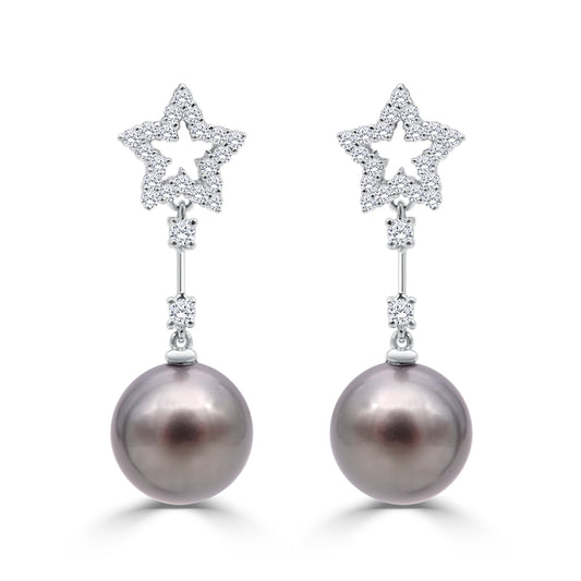 Tahitian Pearl Earrings PL050