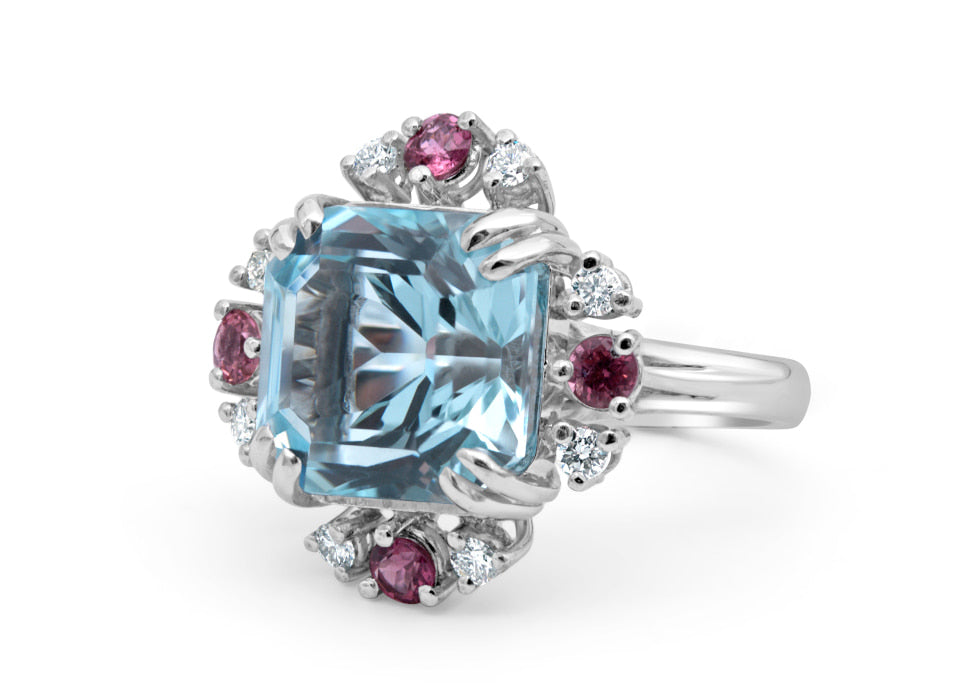 Aquamarine Ring R0052