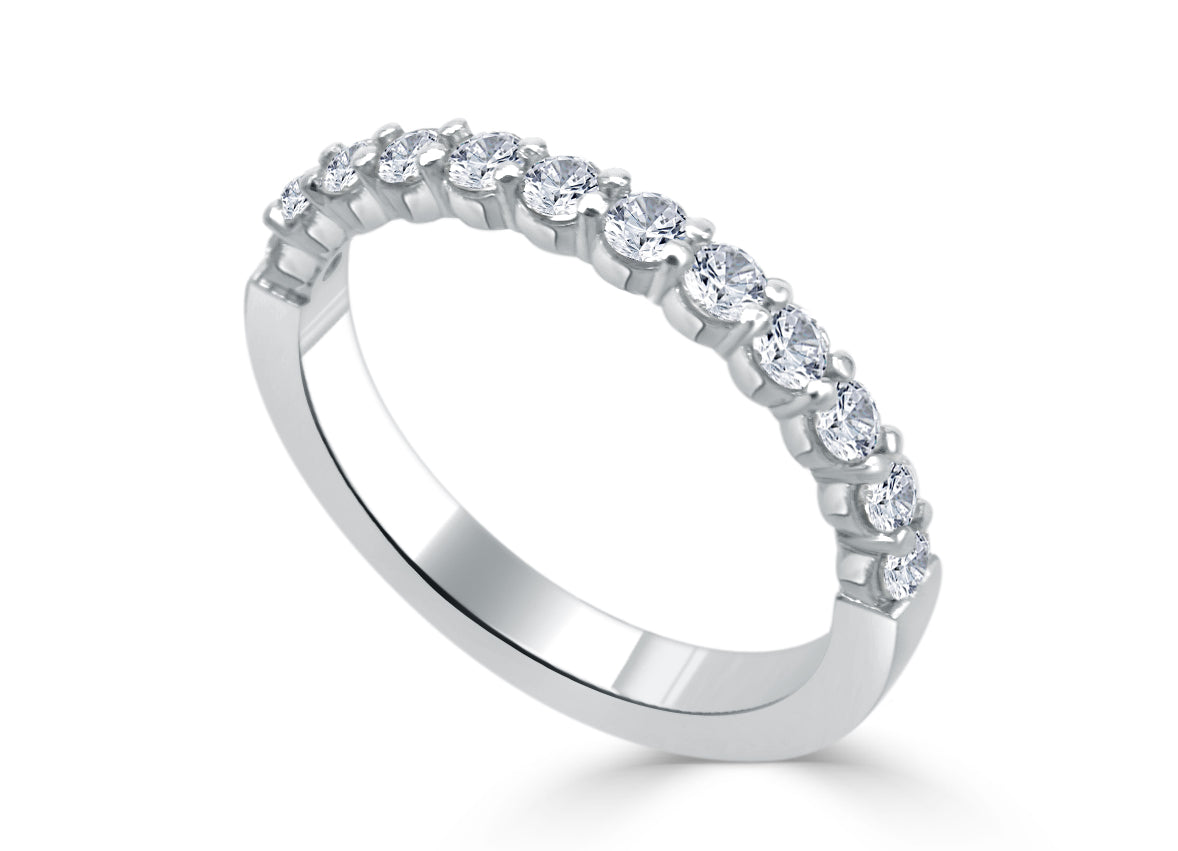White Gold Wedding Ring R1162