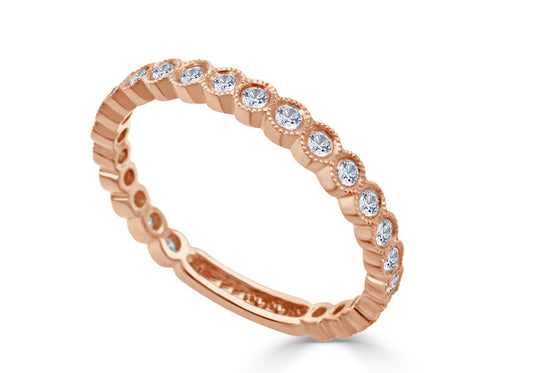 Rose Gold Wedding Ring R1188