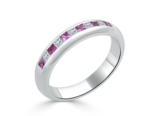 White Gold Wedding Ring R394