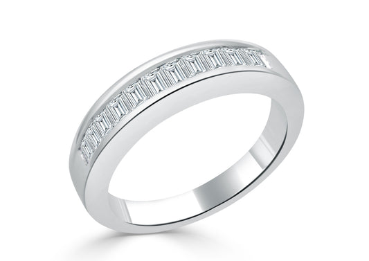 White Gold Wedding Ring R486