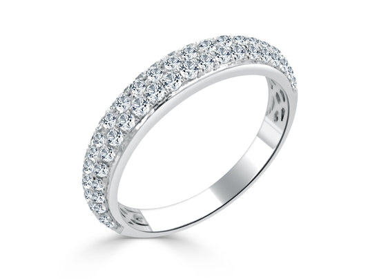 White Gold Wedding Ring R623