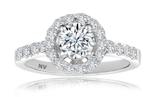 Diamond Halo Ring R1065