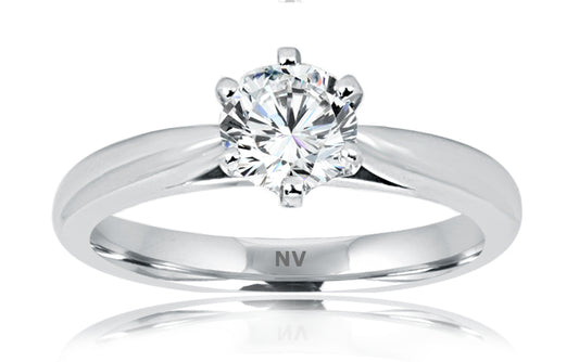 Diamond Solitaire Ring RDS004