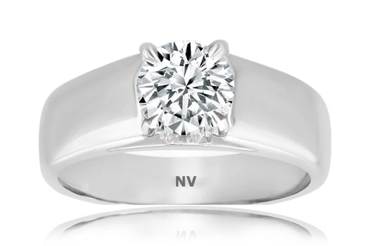 Diamond Solitaire Ring R723