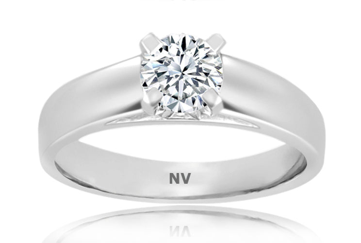 Diamond Solitaire Ring RDS006