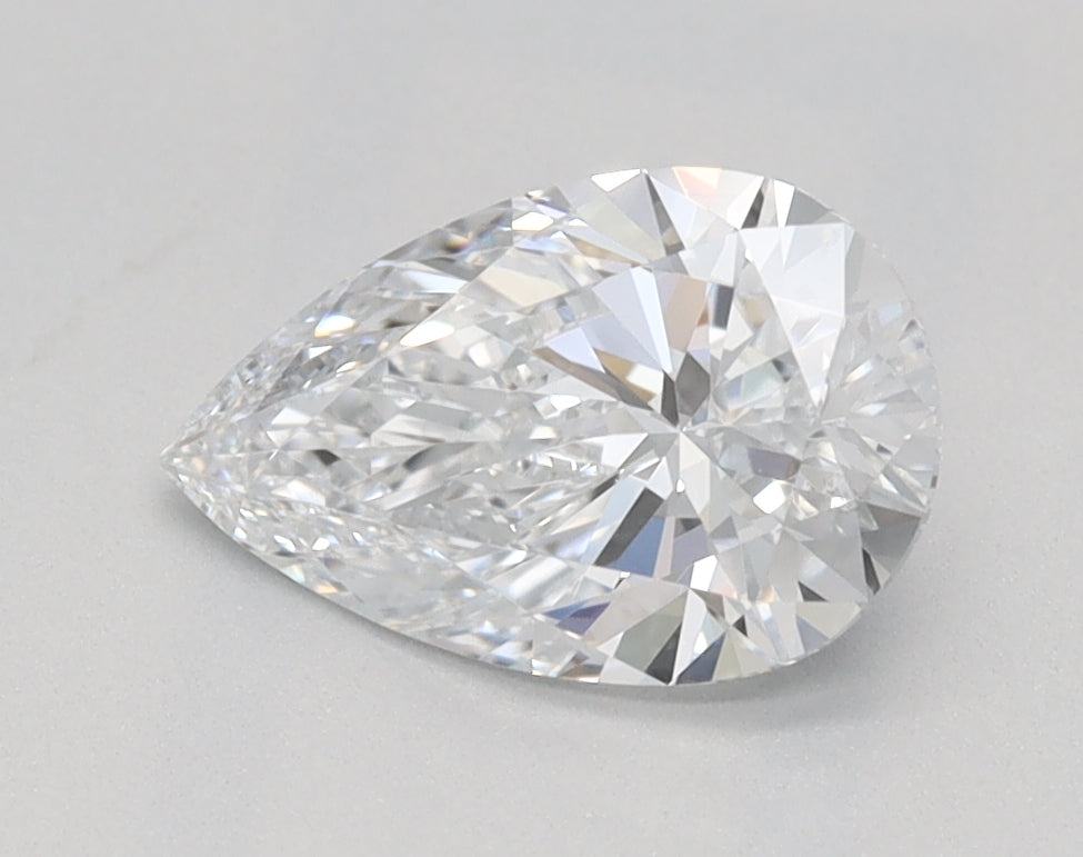 Pear 1.00ct D VS2